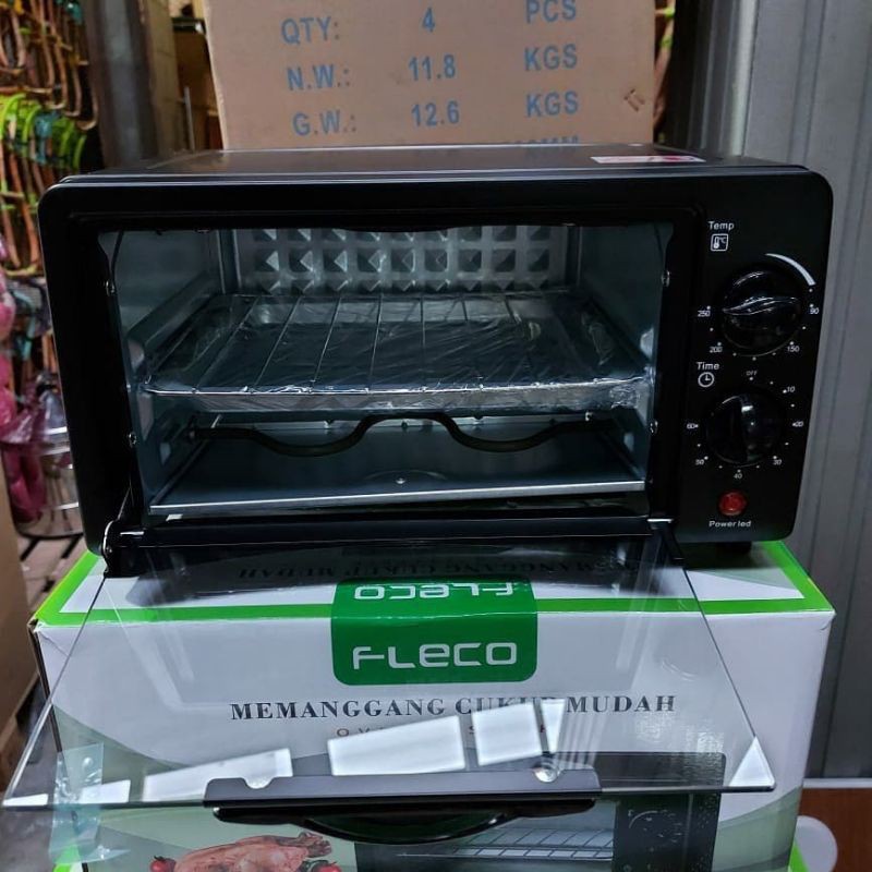 Fleco Oven Listrik Electrik Oven 12 Liter