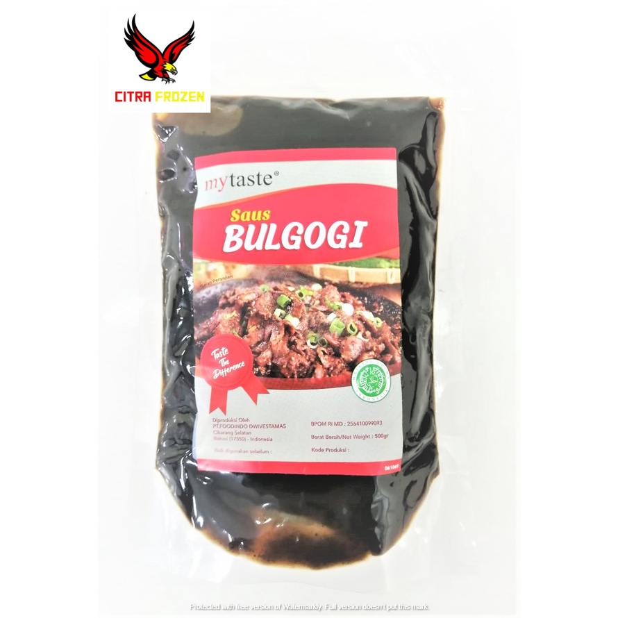 

My Taste Bulgogi Sauce 500gr