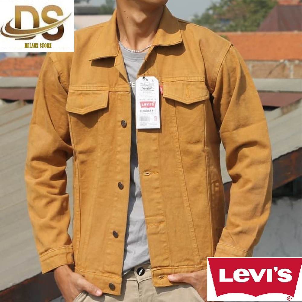 JAKET JEANS WARNA MUSTARD / JAKET JEANS MURAH / TAMPIL LEBIH KEREN DAN LEBIH SPORTY PREMIUM