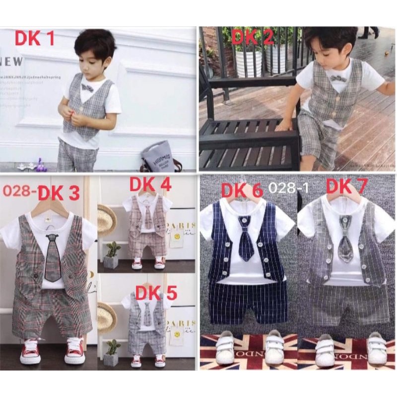 Setelan Anak Laki laki Baju Anak Laki laki Pakaian Anak Laki Lali Import Setelan Kaos Anak Import Se