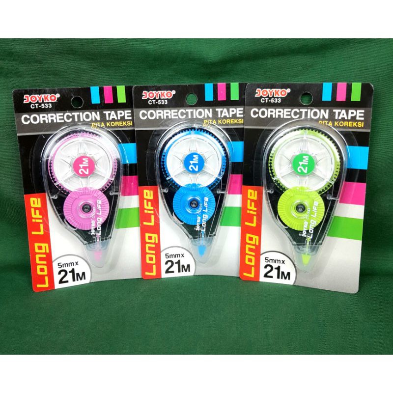 

Correction Tape/ Pita Koreksi Joyko CT-533