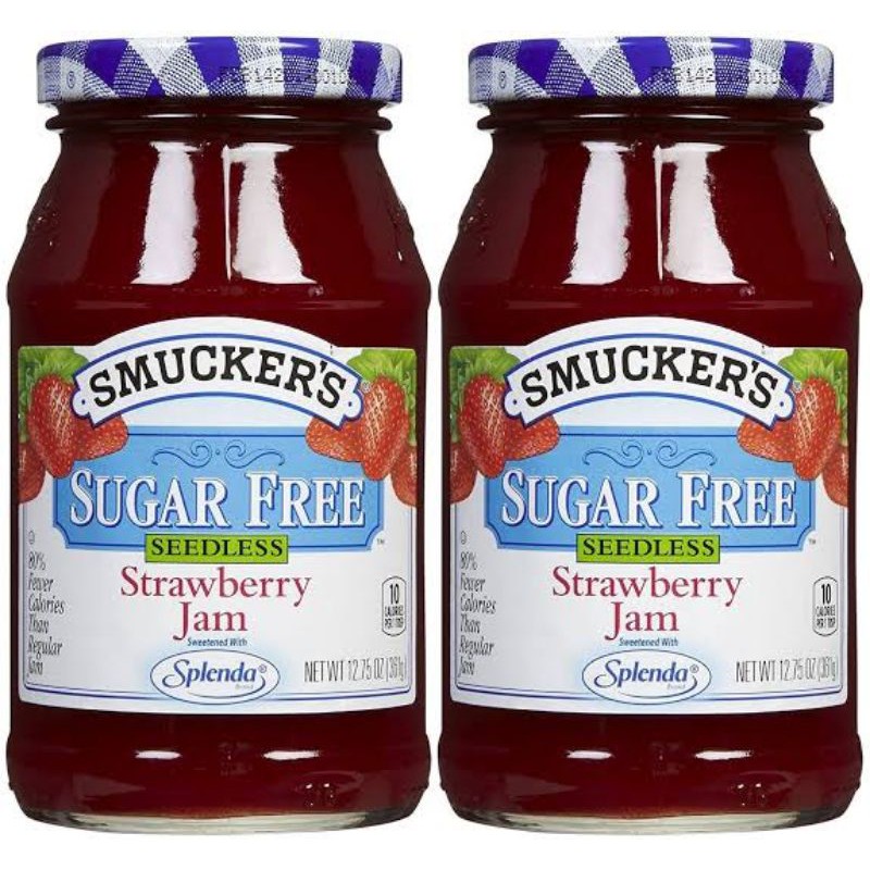 

SMUCKERS SUGAR FREE STRAWBERRY JAM 361GR