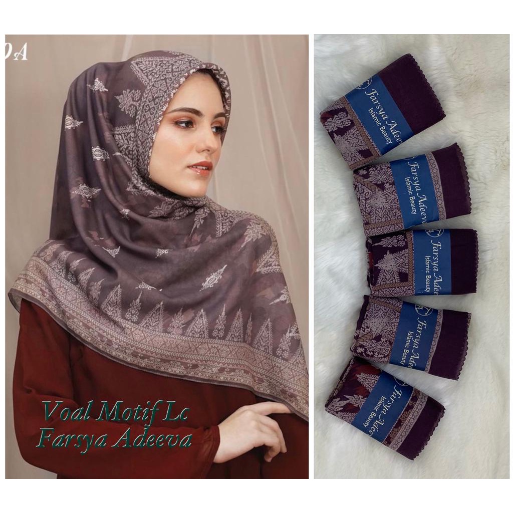 SEGI EMPAT MOTIF TERBARU HIJAB SEGI EMPAT MOTIF DEENAY  LASERCUT  TERMURAH DAN TERLARIS NAYLA HIJA'B-TENUN MANGGIS