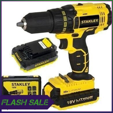 Cordless Hammer Drill 18 V SCH20 Stanley Bor Tembok Baterai