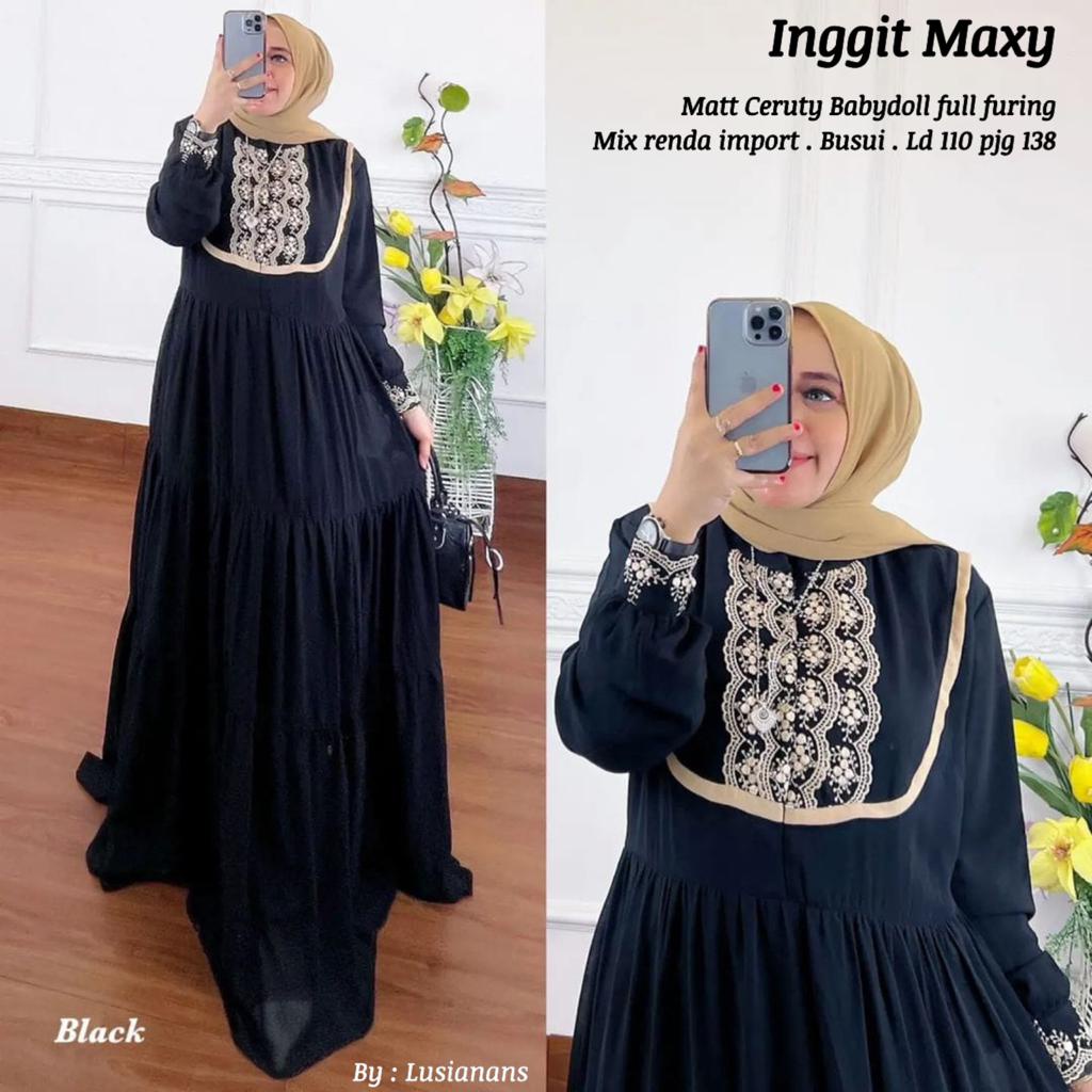 INGGIT MAXI DRESS ORIGINAL LUSIANANS