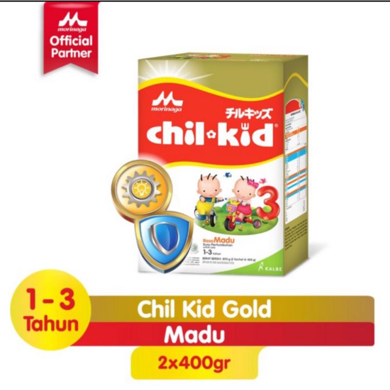 Morinaga Chil Kid Reguler Madu 800gr exp 2024 chilkid gold