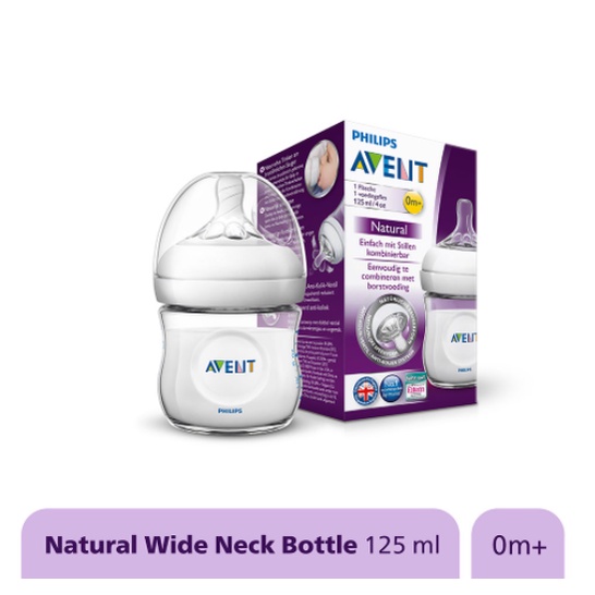 Avent Bottle Nat 125ml Single Pack SCF 690/13 - Botol Susu