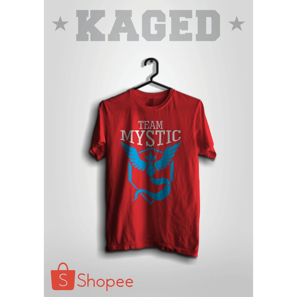 Kaos Pokemon Go Kaos Team Mystic Kaos Team Blue Kaos Game Pokemon Go Kaos Pokemon #WARNAMERAH