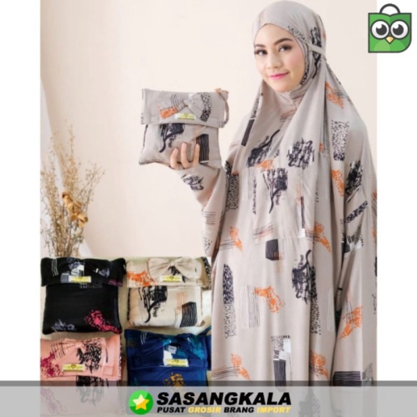 sasangkala Mukena terusan dewasa mukena hadramaut Berkualitas