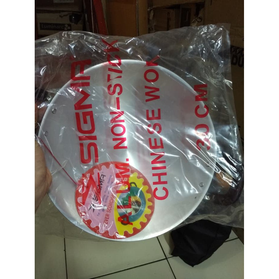 30cm KUALI TAIWAN ASLI. MERK SIGMA.GOOD QUALITY.