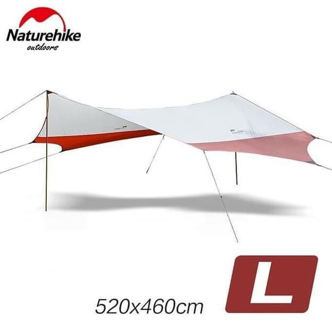 Flysheet Naturehike 460x520 cm Hexagonal Bivac Survival Camping Tarp tent