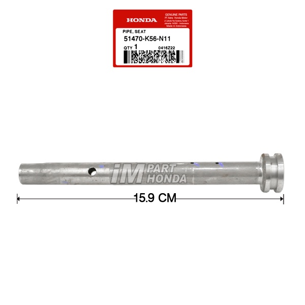 51470-K56-N11 Suling Shock Depan Pipe Seat Supra 150 GTR