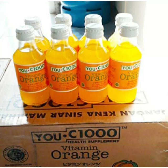 

You c 1000 Vitamin C, 1 karton @30 botol