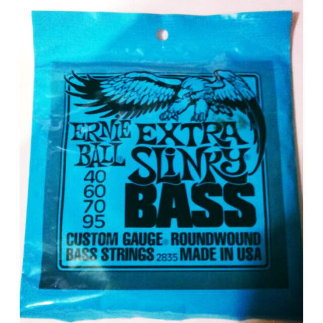 Senar gitar bass ernie ball original