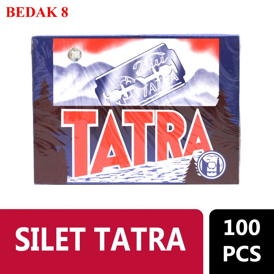 Silet Tatra/ Silet Cukur Tatra Original (1pak = 100 pcs)