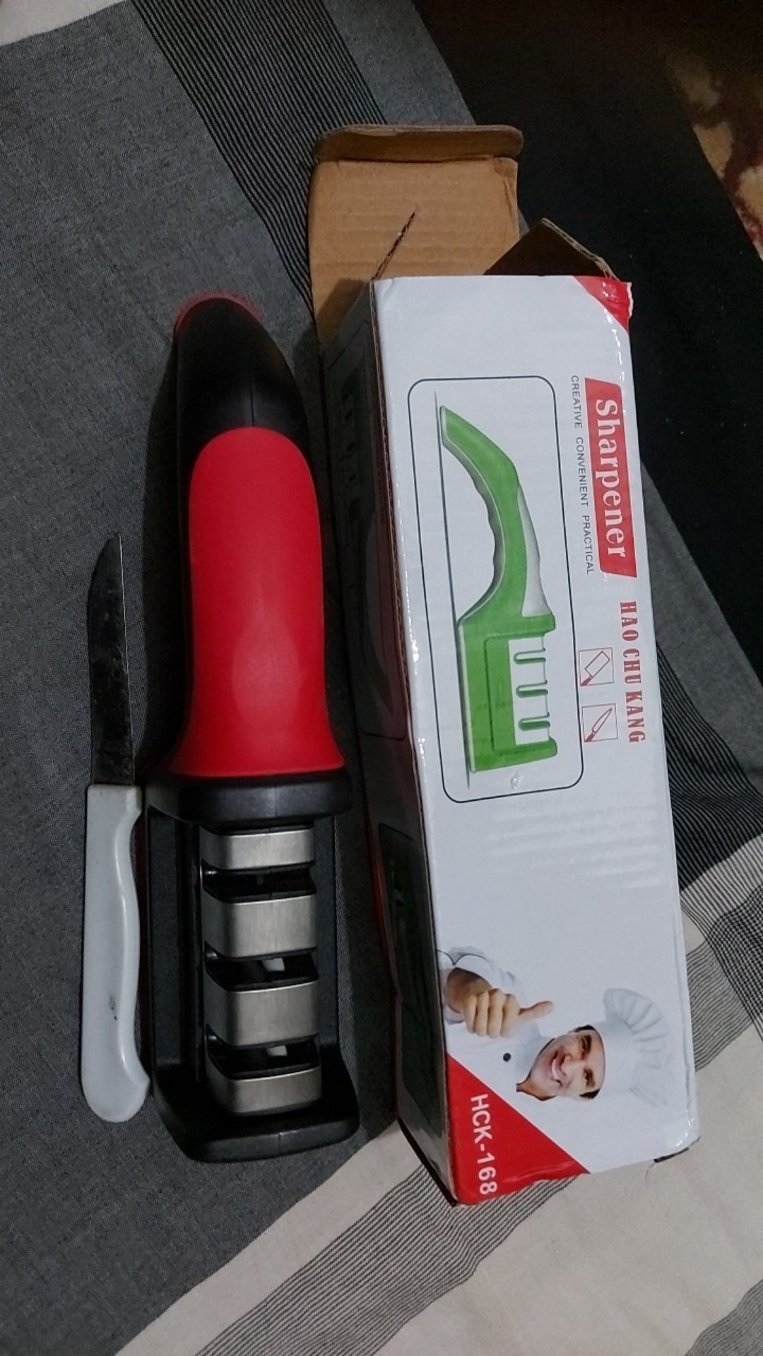 Mki1017 Alat Pengasah Pisau Dapur / Pengasah Pisau