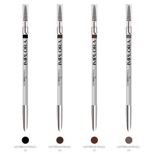 ★ BB ★ IMPLORA Eye Brow Pencil 2 IN 1 ( PENSIL + SERUTAN + SIKAT ) ORIGINAL BPOM / 2IN1 PENSIL ALIS IMPLORA