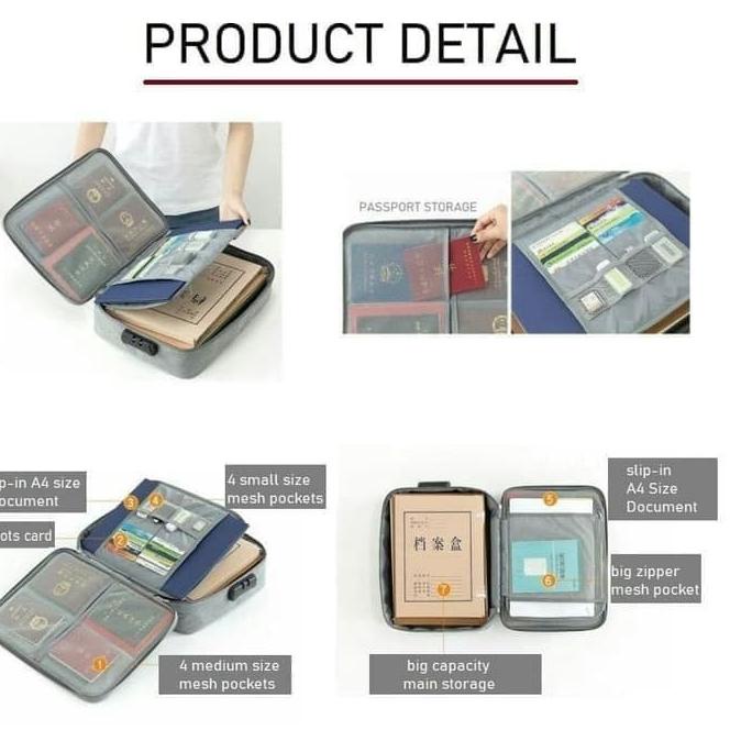 

(MA)★ Document Storage Bag / Penyimpanan Dokumen / Dijamin Dokumen Aman DEPATO|Paling⭐.rame|⭐