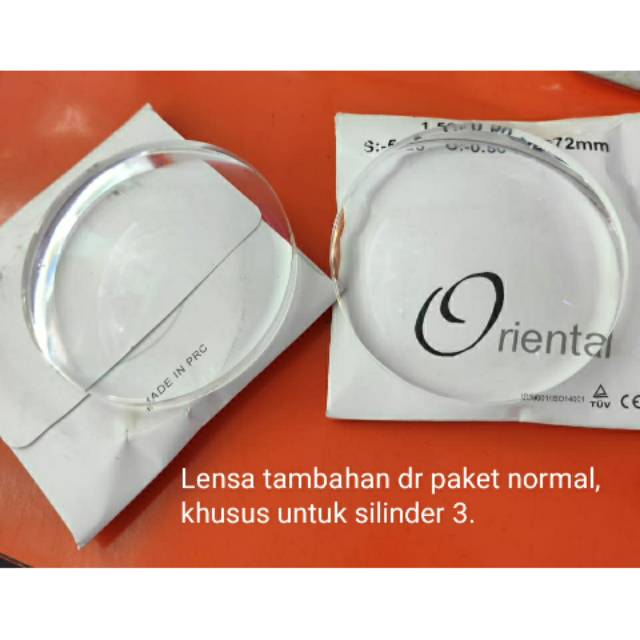 Lensa tambahan untuk silinder 3