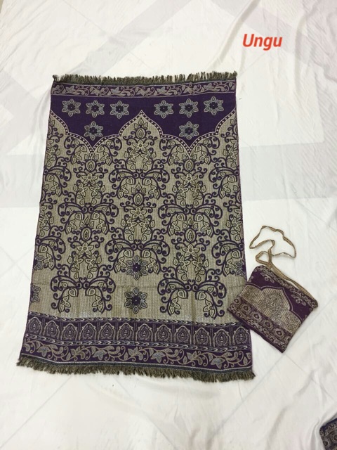 sajadah tas imut motif batik