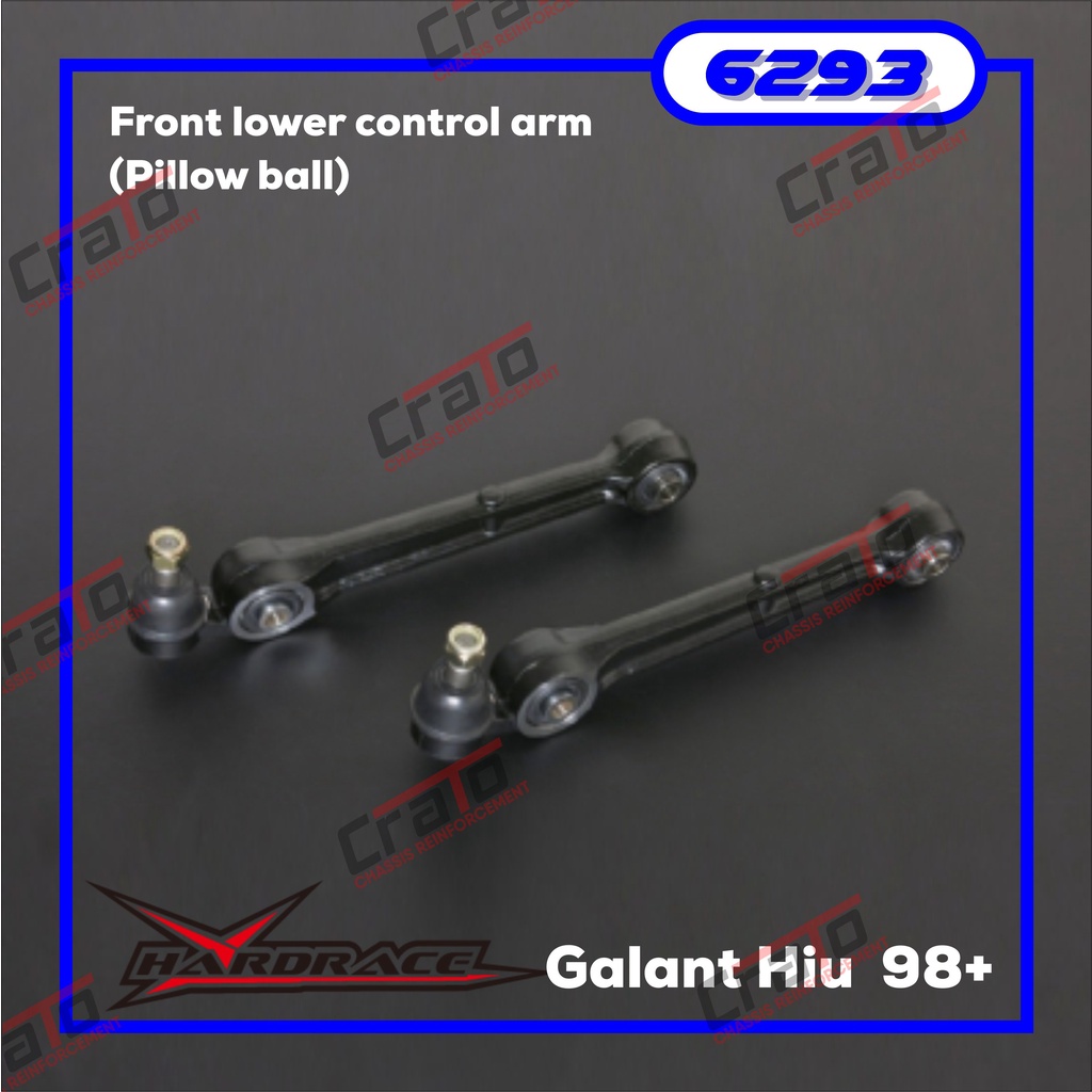 Aksesoris Stabiliser Hardrace - 6293 - Front lower control arm (Pillow ball) - Galant Hiu 98+