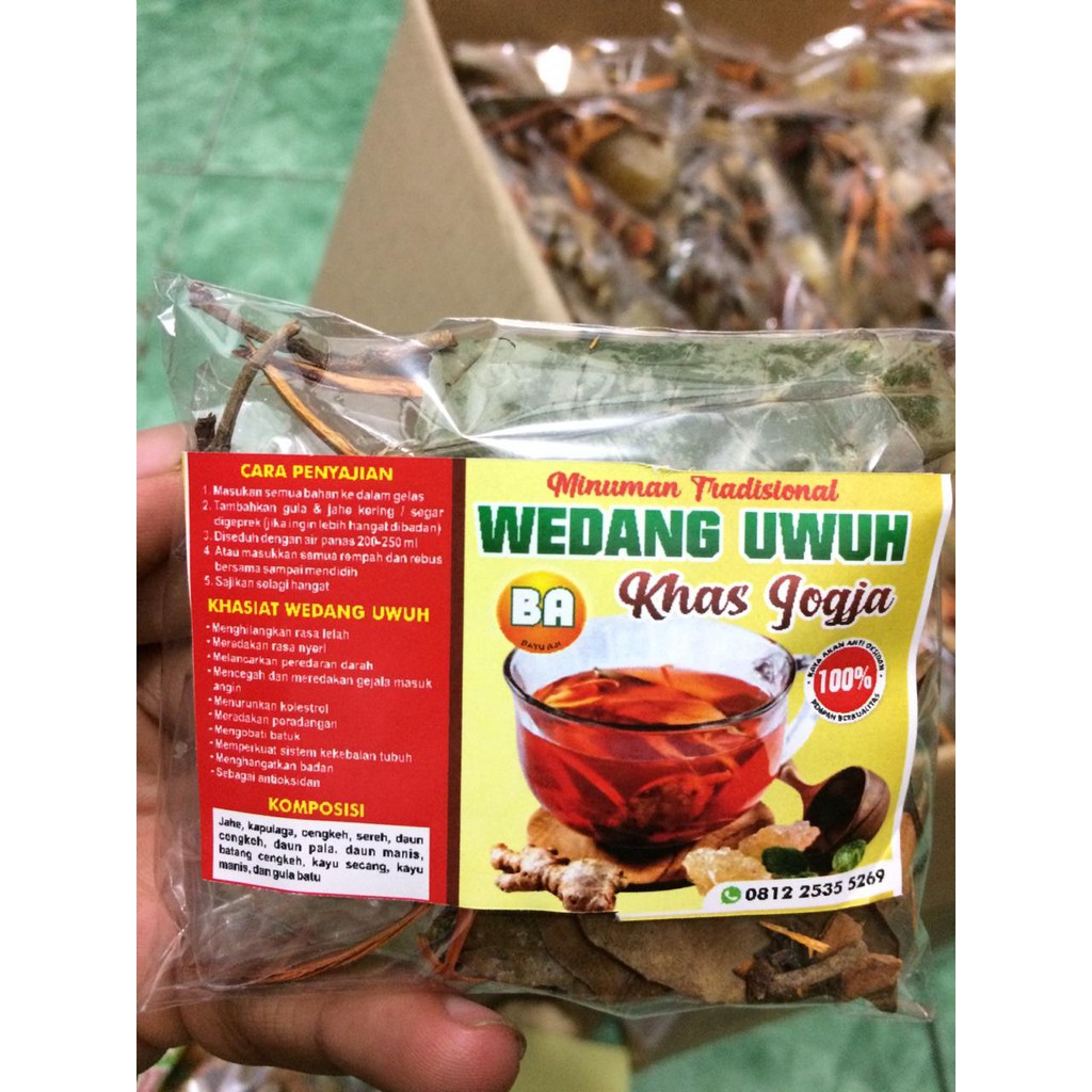 

WEDANG UWUH ( minimal pembelian 20 pcs )