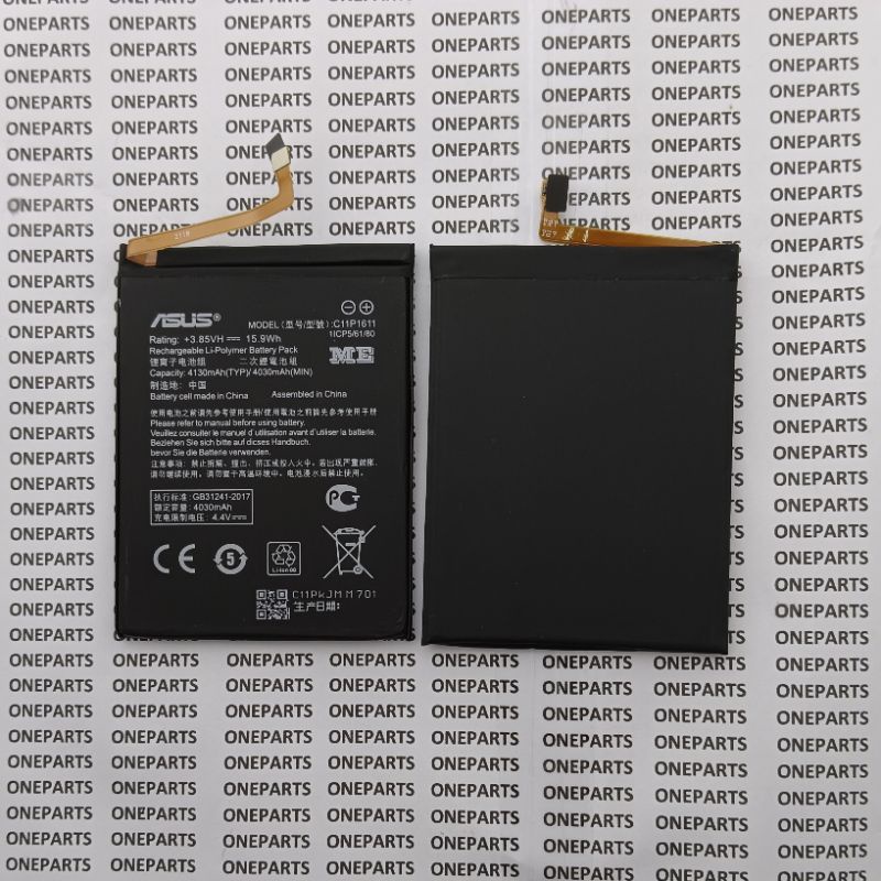 BAT BATTERY BATERAI BATRE ASUS ZENFONE 3 MAX 5.2 ZC520TL C11P1611 ORIGINAL