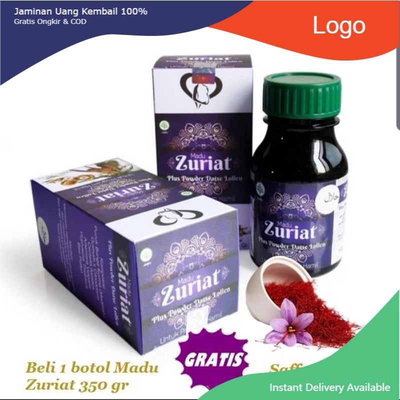 

Beli 1 Botol DSM Healthy Madu Zuriat 350gr Gratis Saffron 0.1gr