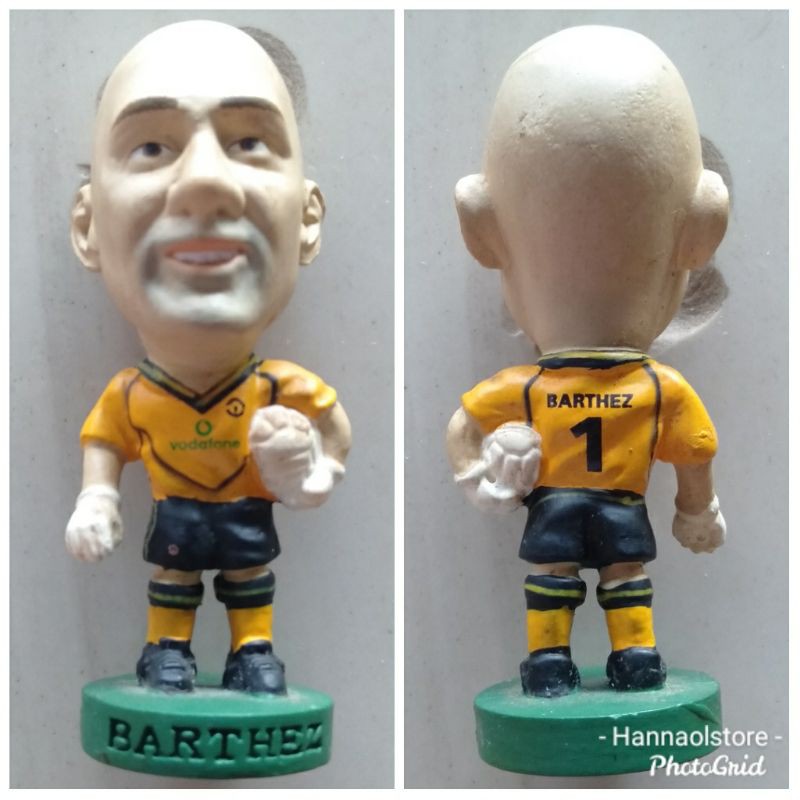 action figure corinthian prostars Barthez Manchester united gk