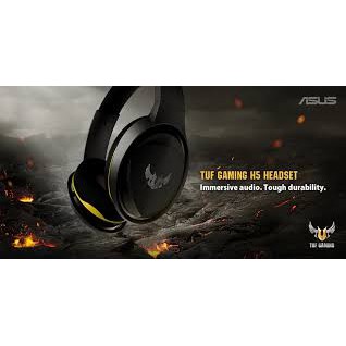 HEADSET ASUS TUF Gaming H5 with on-board 7.1 virtual