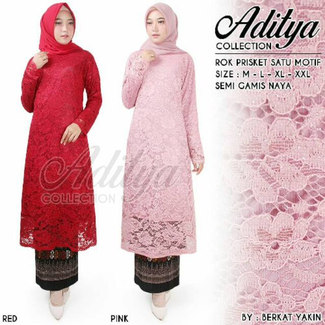 Setelan Kebaya Brokat Gamis Kebaya Modern