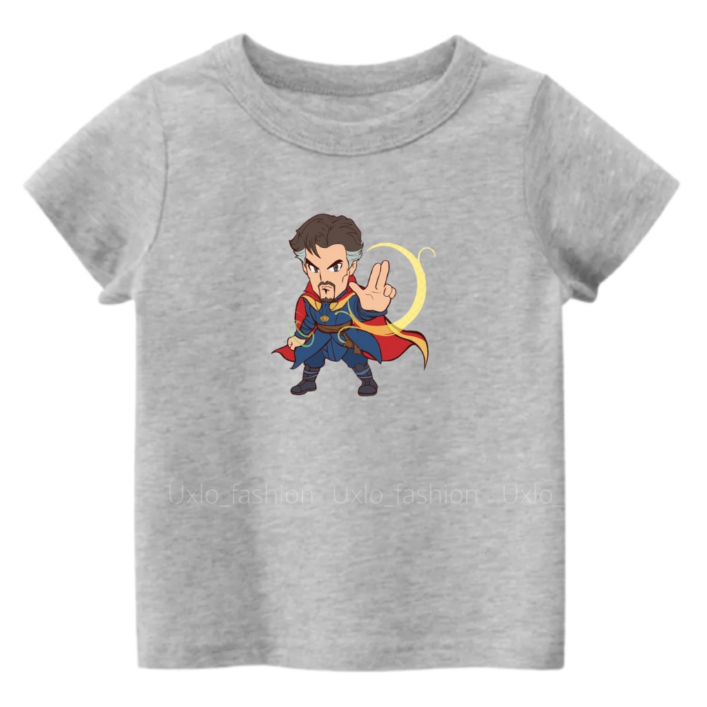 KAOS ANAK LAKI LAKI KARTUN SUPERHERO MARVEL DR STRANGE UMUR 2 SAMPAI 9 TAHUN UXLO FASHION