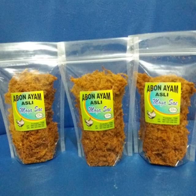 

Abon ayam asli Moga Sae