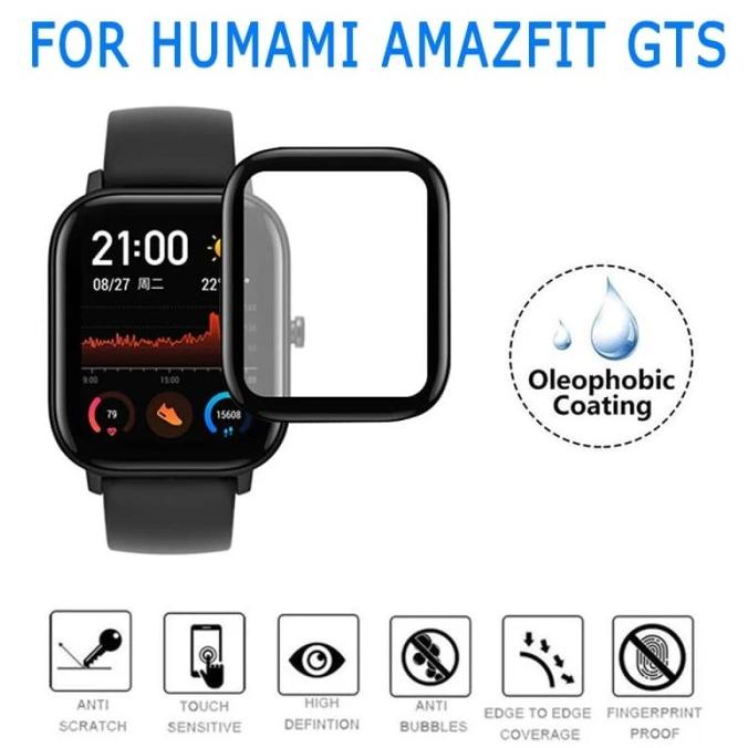 TERBARU HUAMI AMAZFIT GTS TEMPERED GLASS ANTI GORES KACA GLASS PROTECTOR/SMARTBAND MURAH/SMARTBAND M