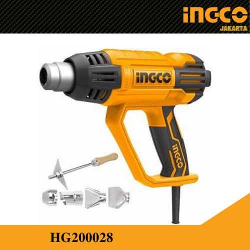 HEAT GUN INGCO HOT AIR GUN PEMANAS ANGIN HD HOT GUN INGCO HG200028