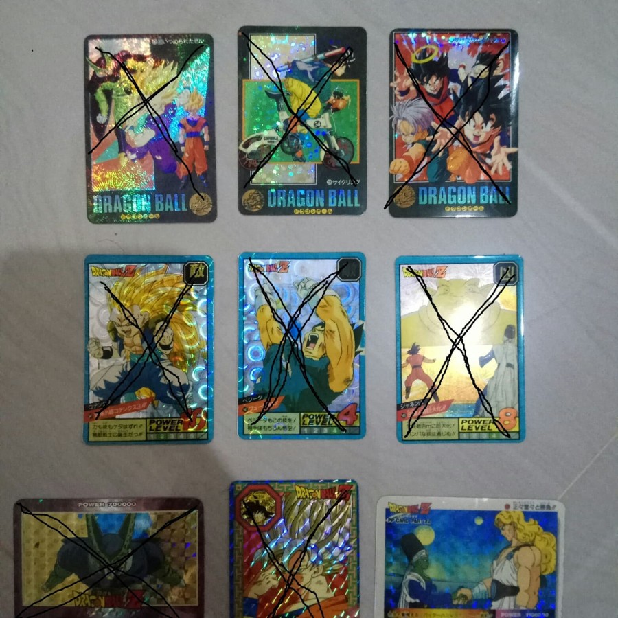 Kartu Dragon Ball Hologram