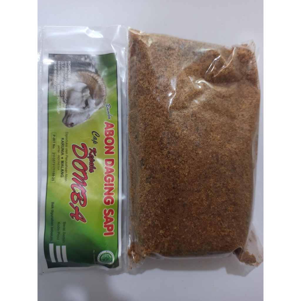 

Abon merk Domba 250gr