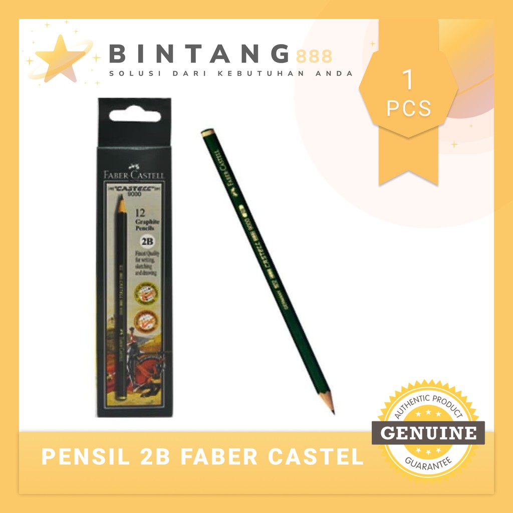 

PENSIL 2B FABER CASTELL