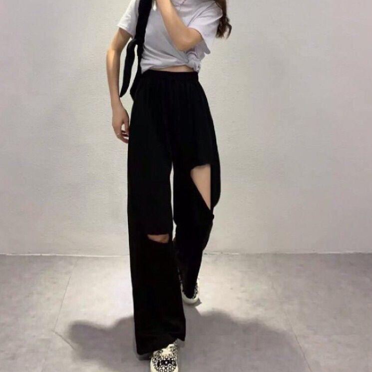 Tidak Diragukan.. BF CELANA KULOT JEANS SOBEK YASMIN//KULOT JEANS SOBEK CEWE