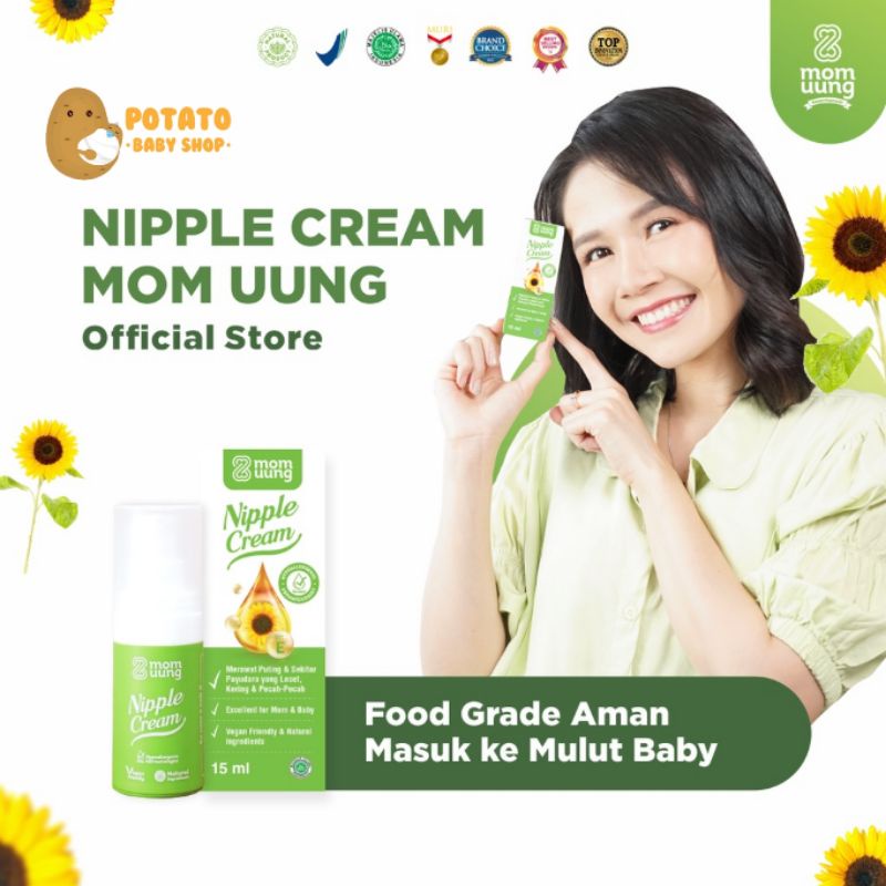 Mom Uung Nipple Cream - krim puting food grade