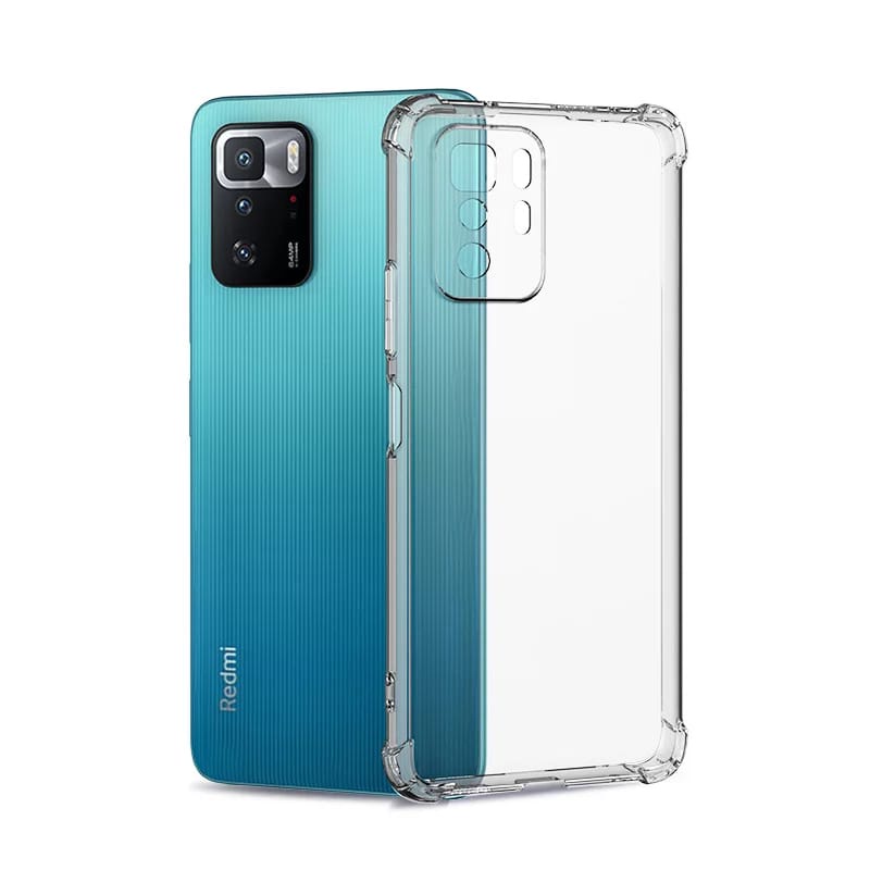 Promo Soft Case Xiaomi Poco X3 GT Casing Transparans/Case Airbag/softcase Anti Crack Proteck Camera