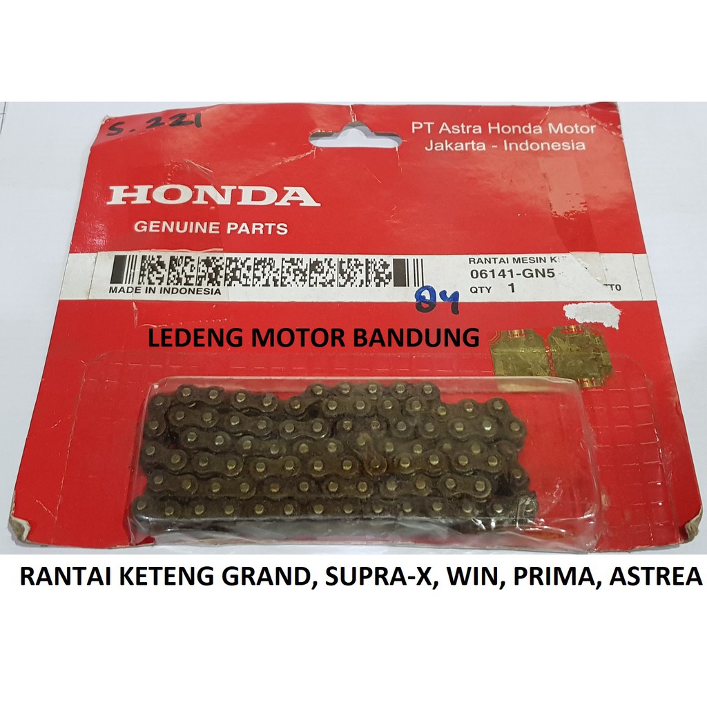 Rantai Keteng Grand Supra-X Win Astrea Prima Chain Kamprat 84L Original