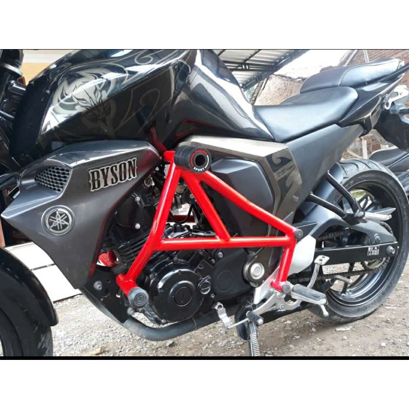Tubular Crashbar Yamaha Byson Fi | Pelindung Body Mesin Byson Fi | Engine Guard Body Yamaha Byson Fi