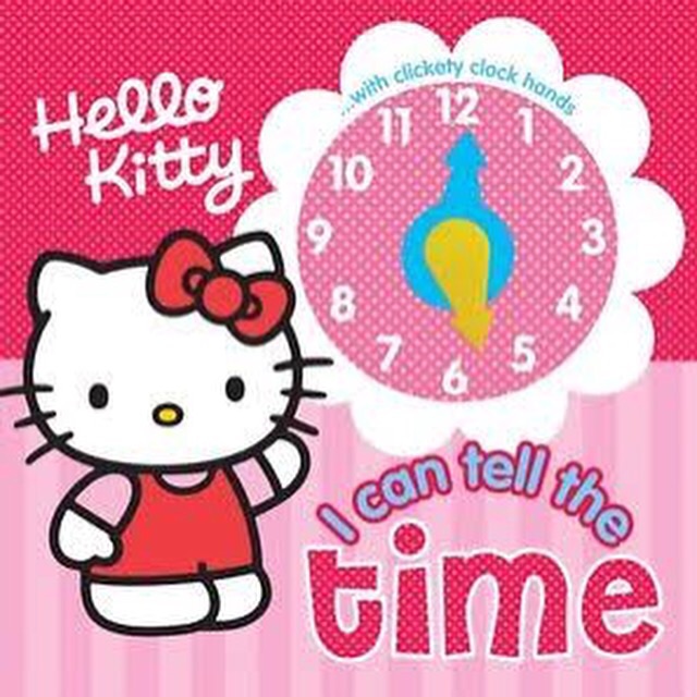 Hello kitty clock book
