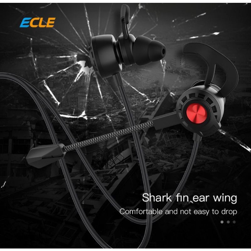 ECLE Earphone gaming murah