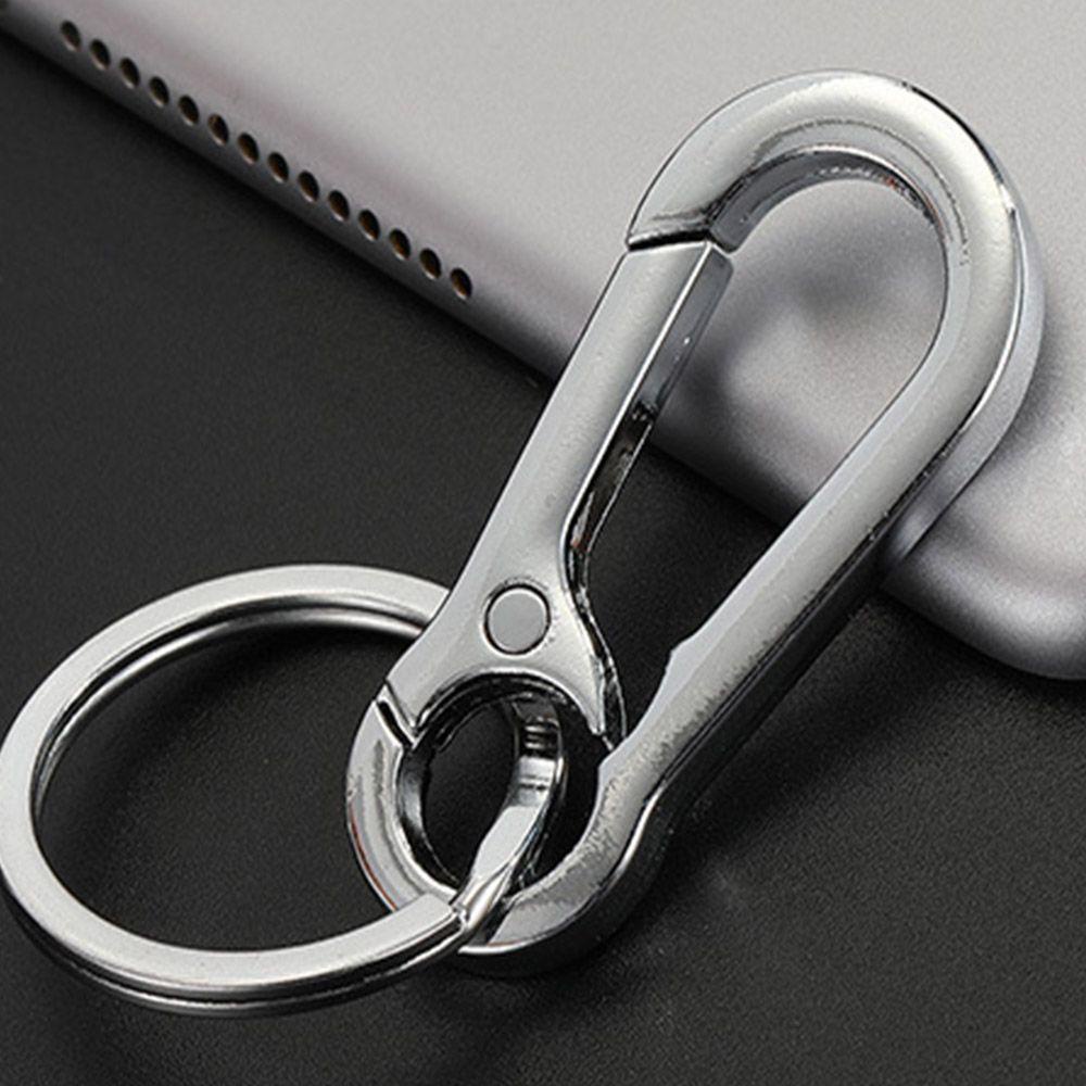 Lanfy Gantungan Kunci Mobil Wanita Universal Keyfob Aksesoris Metal Classic Anti Karat Key Holder