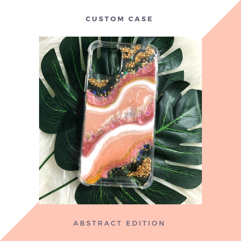 Custom Resin Case (Marble / Abstract)
