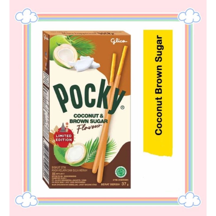 

POCKY COCONUT BROWN SUGAR LIMITED EDTION