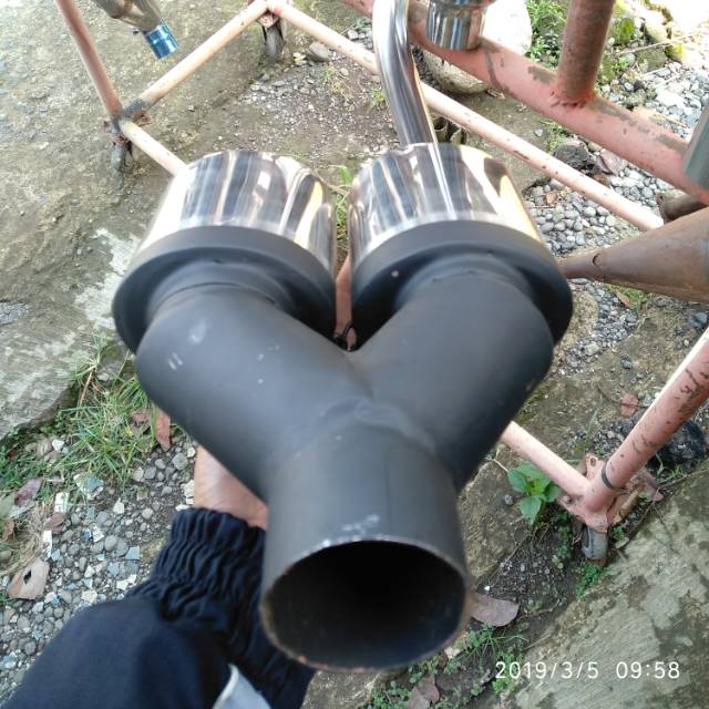 KNALPOT MOBIL SUOS SOLAR/BENSIN