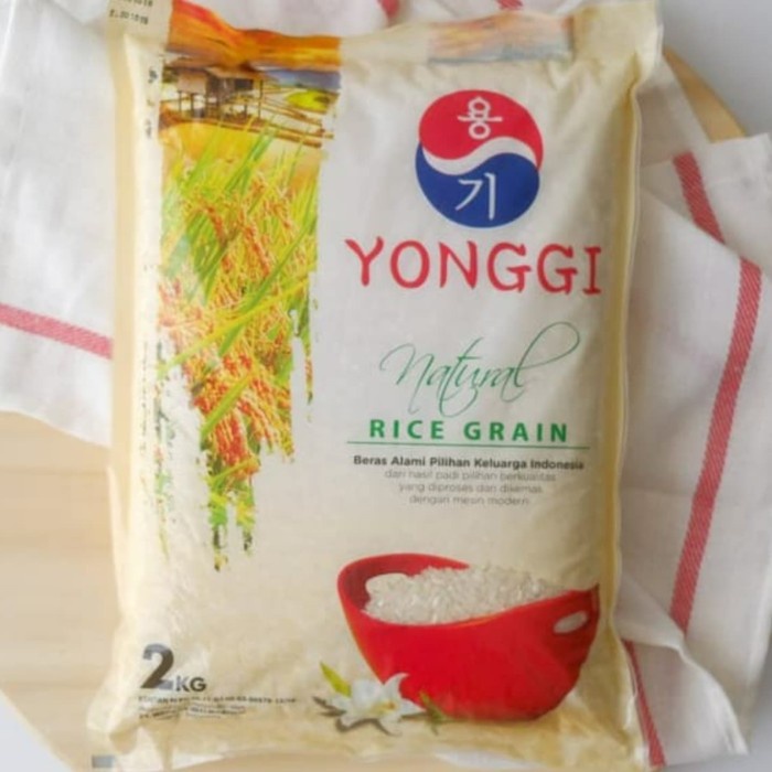 

gr011ttr Beras Jepang Korea Yonggi 2 Kg - Halal - High Grade - Ready Stock Sv012Ss